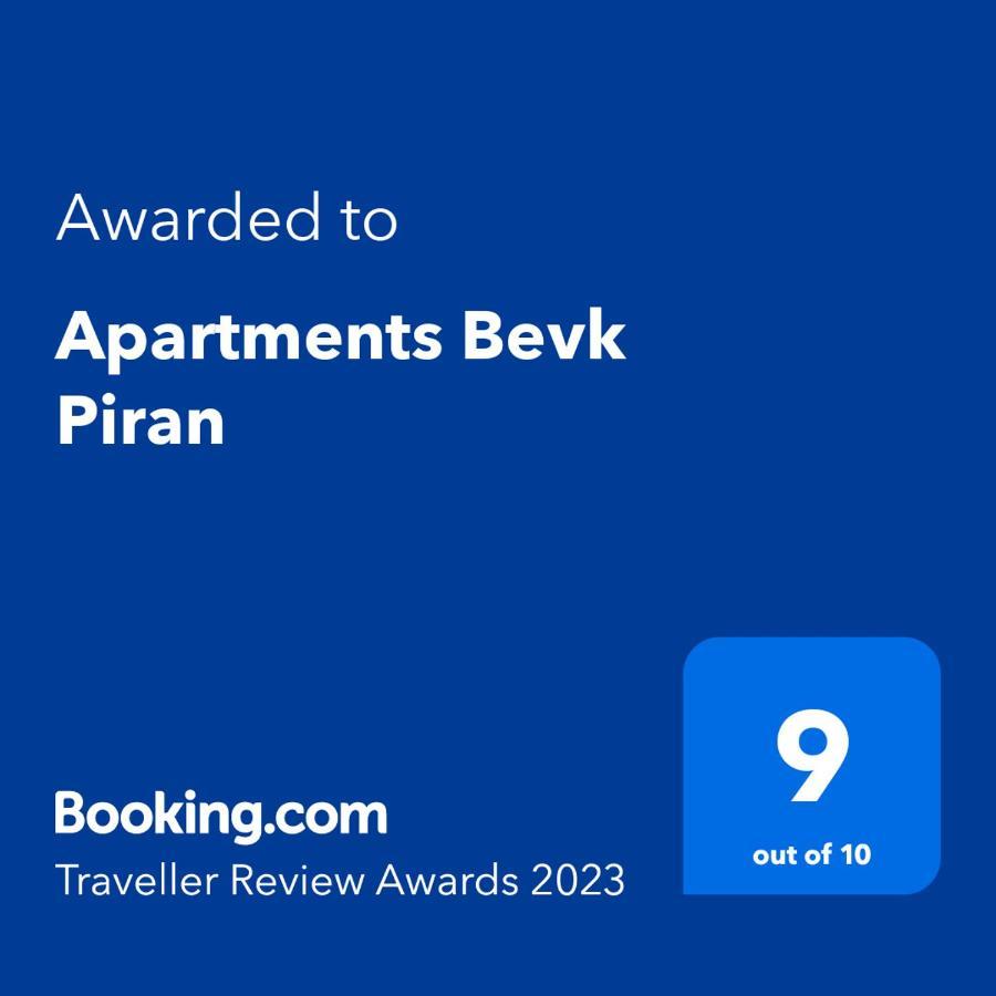 Apartments Bevk Pirano Esterno foto